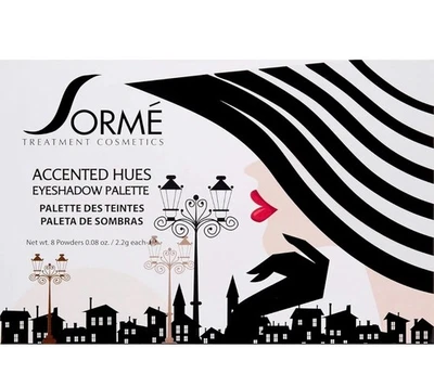 SORME ACCENTED HUES EYESHADOW PALETTE - ITEM# ESP-C2 - Image 1 of 3