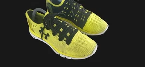UNDER ARMOUR Speedform Slingshot Yellow/Black Shoes Sneakers Mens Sz 9.5 Medium - Picture 1 of 8