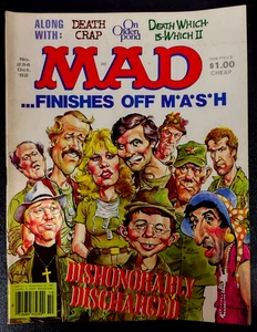 Mad Magazine ...Finishes off M*A*S*H, No. 234, October, 1982 Vintage - Picture 1 of 3