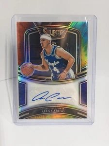 2020-21 Panini Select Tie Dye Prizm Auto Alex Caruso #21/25 - Picture 1 of 10