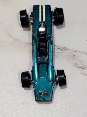 Original Hot Wheels Redline 1969 Grand Prix Lotus Turbine Green Aqua Good Cond - Image 1 of 4