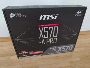 MSI X570-A PRO AM4 Mainboard - Bild 1 von 5