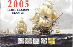 2005 Great Britain 12 Coin 8 Page C.O.A. Document Set~(No Coins)Free Shipping - Picture 1 of 2