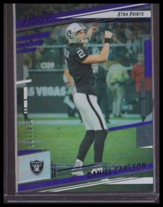 2022 Panini Prestige #178 Daniel Carlson Xtra Points Purple #/199 Vegas Raiders - Bild 1 von 1