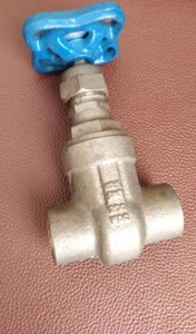 NIBCO S-113 Bronze Gate Valve 3/4" 125-SWP / 200-WOG NJ0J008 Non-Rising Stem - Picture 1 of 16