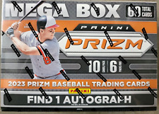 Panini 2023 Prizm Baseball Mega Box - 1 Auto per Box - Red/Green Ice
