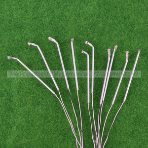 10PCS One Head LED Street Lamp Metal Model Trains 1/300 1:300 Gauge - Picture 1 of 4