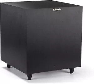 8 Inch Klipsch Reference Audio Surround Subwoofer, 150 Watts Peak Power Black - Picture 1 of 4
