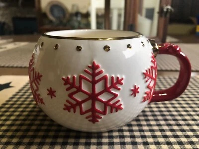 NEW-Williams Sonoma Twas the Night Before Christmas "ORNAMENT" 16 Ounce Mug - Image 1 of 3