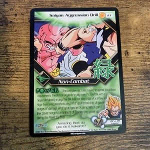 DBZ CCG Score Saiyan Aggression Drill Kid Buu Saga - Picture 1 of 2