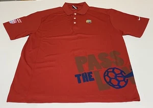 Equipo Nacional de Estados Unidos Nike Golf Dri Fit PASS THE LOVE Polo Ritz Crackers Hombres L - Imagen 1 de 12