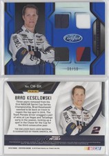 2016 Certified Complete Materials Mirror Blue /50 Brad Keselowski #CM-BK
