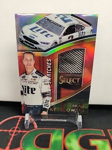 2017 Select Brad Keselowski 48/99 Race Used Tire Swatch Red Prizm #BK