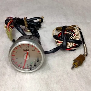 HKS 60mm Water Oil Temperature Gauge Electronic Universal - Picture 1 of 9