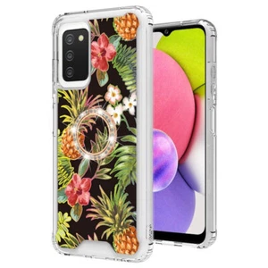 Shockproof Fusion Shield Tough Snap-on Case with Ring Holder for Samsung Galaxy - Picture 1 of 1