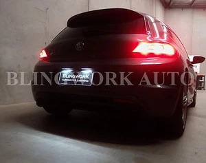LED CANbus Number Plate REGO Light Unit White for Volkswagen Polo GTI Scirocco R - Picture 1 of 9
