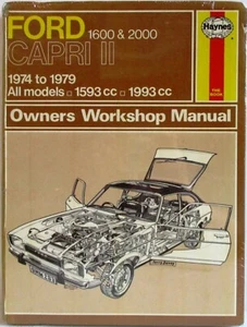 Haynes - Ford Capri II 1600 Y 2000 / 1974 A 1979 / Manual Del Propietario - 1ª - Imagen 1 de 7