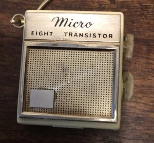 Vintage Ross Micro 8 Transistor Radio. . Mode RE 815. Original Box. - Bild 1 von 8
