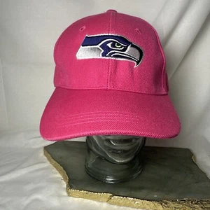 Seattle Seahawks NFL Reebok Damenmütze verstellbar, rosa Kappe neu ohne Etikett - Bild 1 von 9