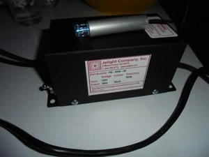Jelight Co.High Volts Power Supply PS-3000-30 W/Dbl bore capillary UV lamp.CPG-1 - Picture 1 of 3