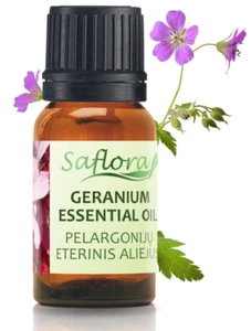 OLIO ESSENZIALE DI GERANIO 5ml | 100% puro grado terapeutico - Foto 1 di 3