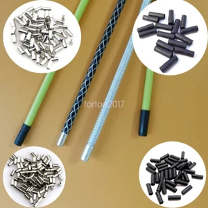 50pcs Metal Plastic Cycling Bike Brake Shift Cable End Caps Cable Tips Wire Cap - Picture 1 of 10