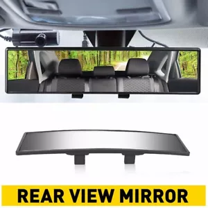 240MM Inner Inside Wide Convex Interior Clip On Rear View Clear Mirror Universal - Picture 1 of 17