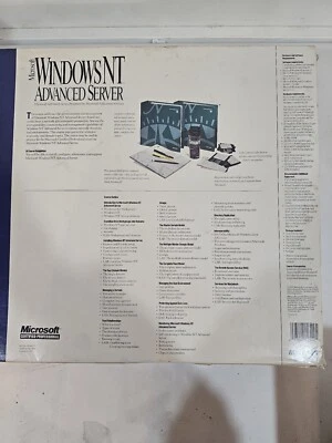Microsoft Windows NT Advanced Server 3.1 Self Study Series w/Floppy Disks NEW - Image 1 of 4