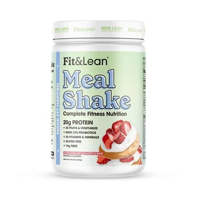 Fit & Lean Meal шейк сжигание жира еда замена протеиновое волокно пробиотики S... - Изображение 1 из 4