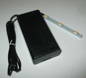 Kahlert 69911 Licht LED-Leiste mit Batterie-Box 3.5 V weiß -NEU/OVP- - Bild 1 von 1