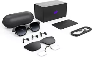 Occhiali Nreal Air neri AR VR occhiali intelligenti 2022 NUOVI - Foto 1 di 3