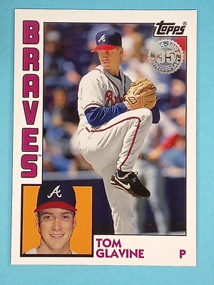 2019 Topps 35th Anniversary Tom Glavine Atlanta Braves #T84-62 - Image 1 of 2