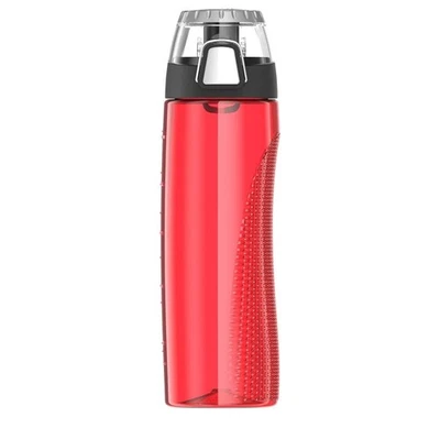 New With Tags THERMOS REUSABLE WATER/DRINK BOTTLE with Rotating Intake Meter - Image 1 of 4