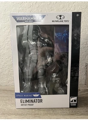 McFarlane Toys Warhammer 40,000 Eliminator Artist Proof Space Marine 7in Figure - Image 1 of 2