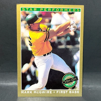 1992 O-PEE-CHEE PREMIER STAR PERFORMERS MARK McGWIRE#16 (OAKLAND A'S) - Image 1 of 2