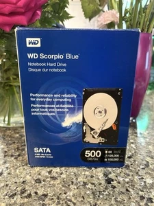 WD Scorpio Blue Notebook Hard Drive (500 GB) - Afbeelding 1 van 5