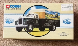 Corgi Classic 98454 1:50 Scale Mack Series B Van - Wilton Farm - Picture 1 of 8