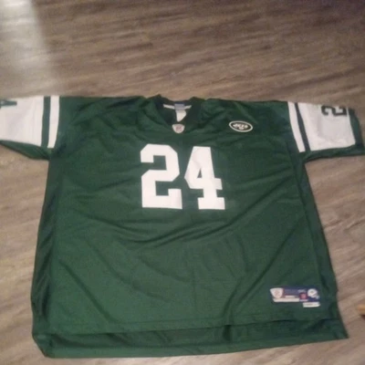 Camiseta deportiva Nike On Field de Darrelle Revis #24 de los New York Jets 5X Foto 1 de 4