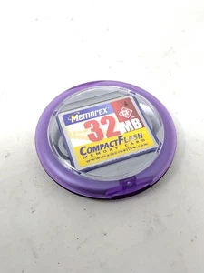 Memorex 32mb CF Compact Flash Memory Card with Case - Picture 1 of 4