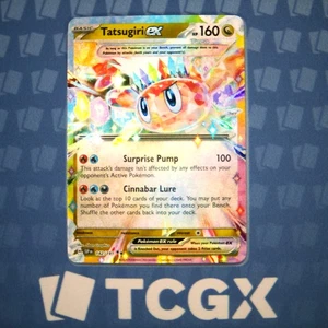 Pokemon - Tatsugiri ex - 142/191 - SV08: Surging Sparks - Holo - Double Rare NM - Picture 1 of 1