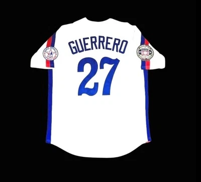 Vladimir Guerrero Jersey Montreal Expos Retro Throwback Stitched With HOF Patch! - Image 1 of 4