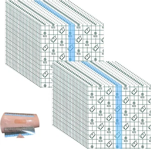 50 Stück Transparent Stretch Klebeverband Groß Wasserdicht Transparent Folie - Bild 1 von 12