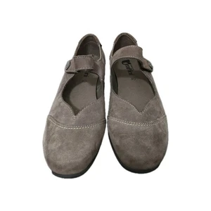 Zapatos de gamuza para mujer Umberto Raffini Bethany Mary Jane gris nobuck talla 40/9-9,5 - Imagen 1 de 8