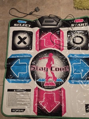 Konami Sony Playstation 1/2 Dance Dance Revolution Game Pad Dance Mat DDR RU041 - Image 1 of 4