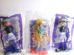 Betty Spaghetti Dolls NIP Mcdonalds 3 Happy Meal Toys VTG 2003 - Picture 1 of 10