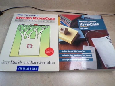 Hypercard Apple Macintosh Mac Vintage Software Books - Image 1 of 4