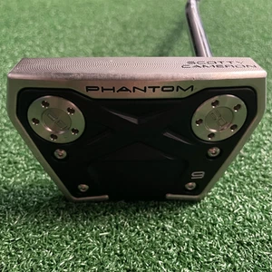 SCOTTY CAMERON PHANTOM X 9 PUTTER 33" +SCOTTY PISTOL GRIP +HEADCOVER +FREE P&P - Picture 1 of 6