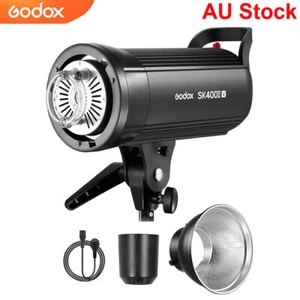 Godox SK400IIV Studio Flash Strobe with LED Modeling Lamp + AD-R6 Reflector - Picture 1 of 18