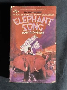 Elephant Song by Barry B. Longyear~Vintage 1982 Paperback - Picture 1 of 3