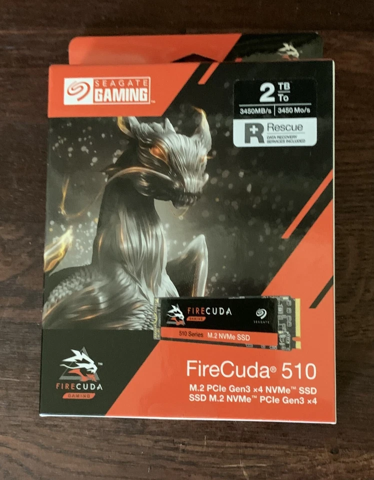 Seagate FireCuda 510 ZP2000GM30021 1.95 TB Solid State Drive - M.2 2280 Internal - Image 1 of 1